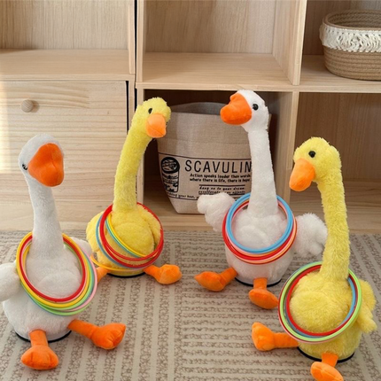 🦆🦆 Talking Duck Plush Toy | Repeating Duck Stuffed Animal | Baby Learning to Talk Toy