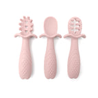 Silicone Food Scraping Spoon-Pink