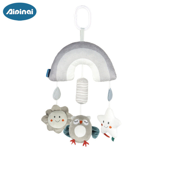 Hanging Plush Toy for Stroller and Car Seat