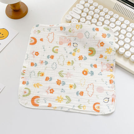 Cotton Face Towel - Square Towels 4 Layers