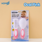 Comb & Brush (Oval Pink)