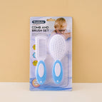 Comb & Brush (Oval Blue)
