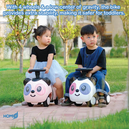 Panda Slide Car with Music Light (2 to 4 Years)
