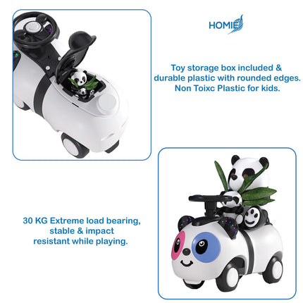 Panda Slide Car with Music Light (2 to 4 Years)