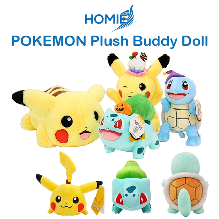 HOMIE POKEMON Plush Buddy Stuffed Doll