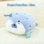 Prone Pose Sea - Blue