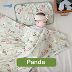 Muslin Swaddle Panda
