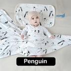 Muslin Swaddle Penguin