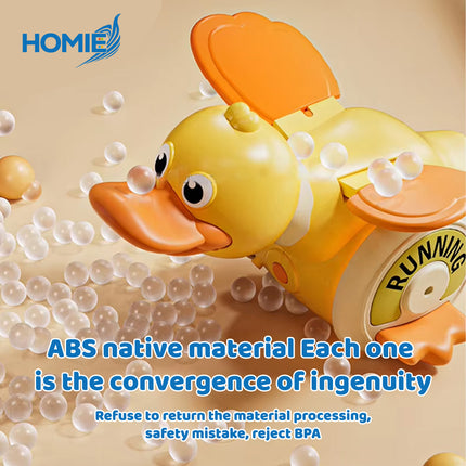 ELECTRIC FORAGING DUCK baby crawling guide toy musical light up walking toy