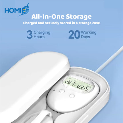 WIRELESS BEDWETTING ALARM temperature humidity display monitor system (Wireless)