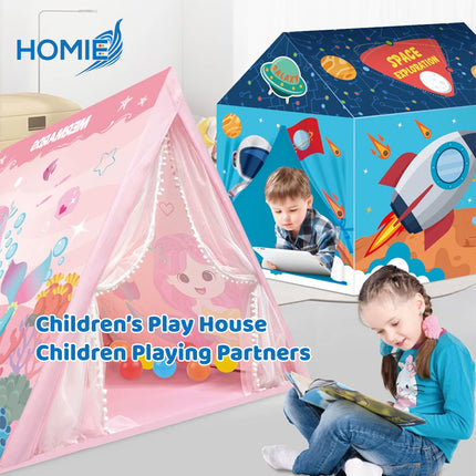 TENT PLAYHOUSE camping toys for indoor and outdoor play portable children play house (Ages 3+)