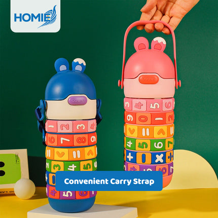 Preschool Kids Thermos with Straw (430ml)