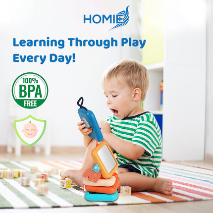 BABY STACKING TOY silicone nesting rings building blocks for toddlers