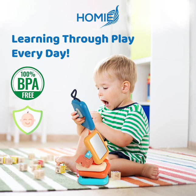 BABY STACKING TOY silicone nesting rings building blocks for toddlers