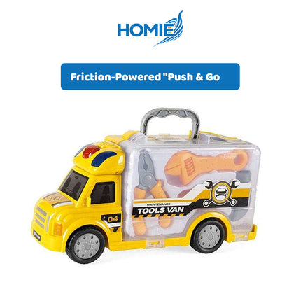 Push and Play Car with Light & Sound Effect