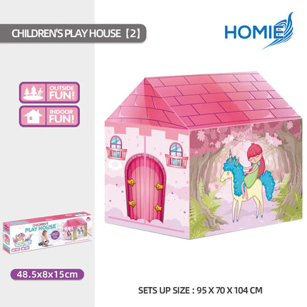 TENT PLAYHOUSE camping toys for indoor and outdoor play portable children play house (Ages 3+)