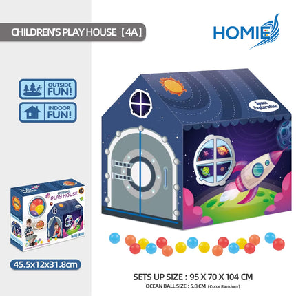 TENT PLAYHOUSE camping toys for indoor and outdoor play portable children play house (Ages 3+)