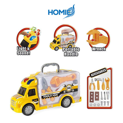 Push and Play Car with Light & Sound Effect