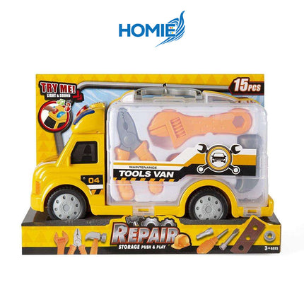 Push and Play Car with Light & Sound Effect