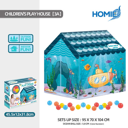 Tent Playhouse, Camping Toys for Indoor/Outdoor Play