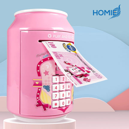 PIGGY BANK electronic money saving box with password lock (Kids Toy)