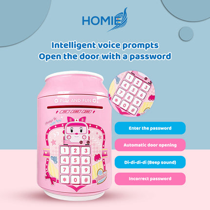 PIGGY BANK electronic money saving box with password lock (Kids Toy)