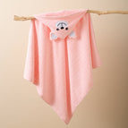 Hooded Towel + Belt (Pink)