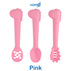 Feeding Spoon Set-Pink