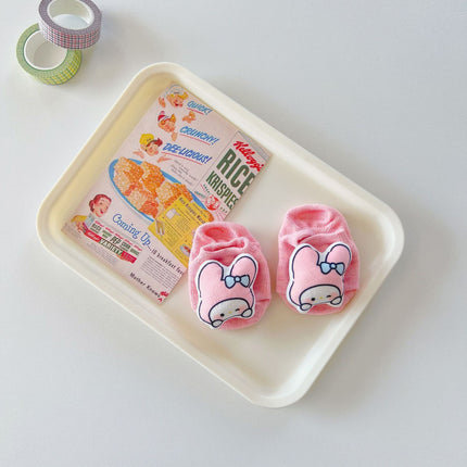 2025 HOMIE Newborn 3D Cartoon Socks [Size S]