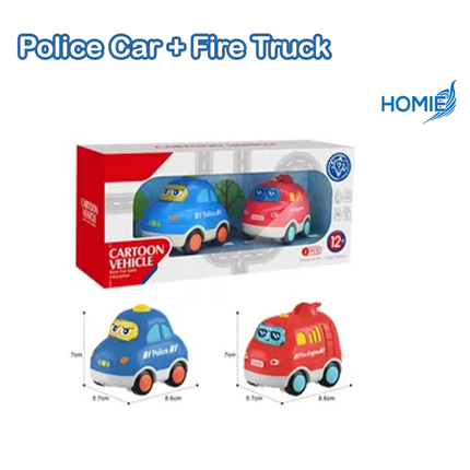Huanger Early Educational Cartoon Vehicle