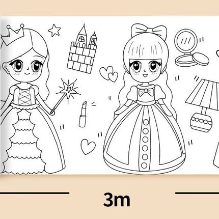 Drawing Color Paper Roll