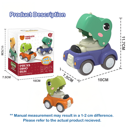 🦕Press Dino Run Toy Car - Parent-Child Interactive Toys