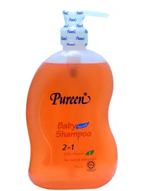 Pureen 2 IN 1 Shampoo w/Vitamin E 750ml