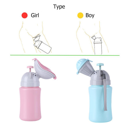 Portable HygieneToilet Urinal for Baby Boys Girls Pot Car Travel Potty Anti-leakage Cute Convenient Children Standing