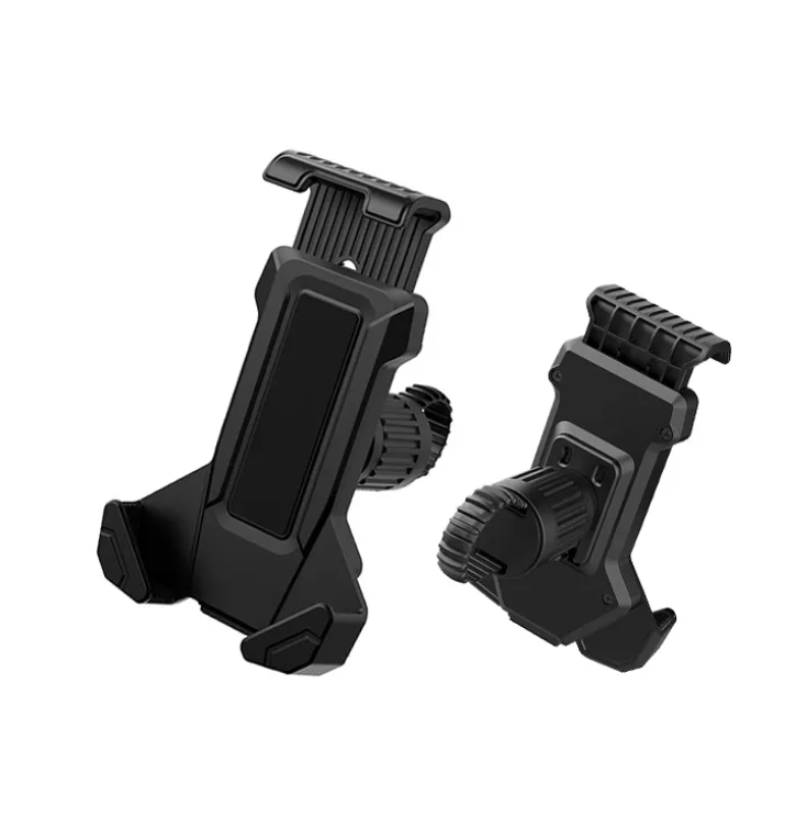 Adjustable Handlebar Stand Mount  Phone Holder with secure grip for bike/motorbike/scooter/baby stroller