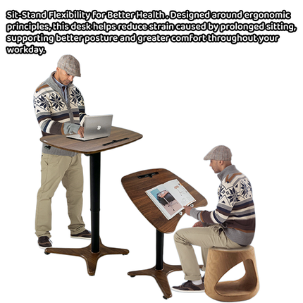 Multipurpose Adjustable Desk with Extra Surface (6 Months Warranty+ FREE Installation)