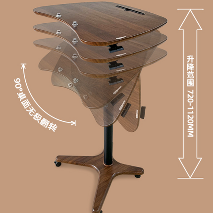 Multipurpose Adjustable Desk with Extra Surface (6 Months Warranty+ FREE Installation)