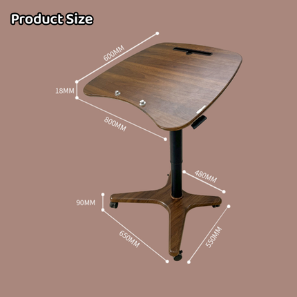 Multipurpose Adjustable Desk with Extra Surface (6 Months Warranty+ FREE Installation)
