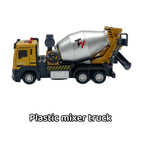 Plastic mixer truck