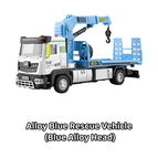 Alloy Blue Rescue Vehicle (Blue Alloy Head)