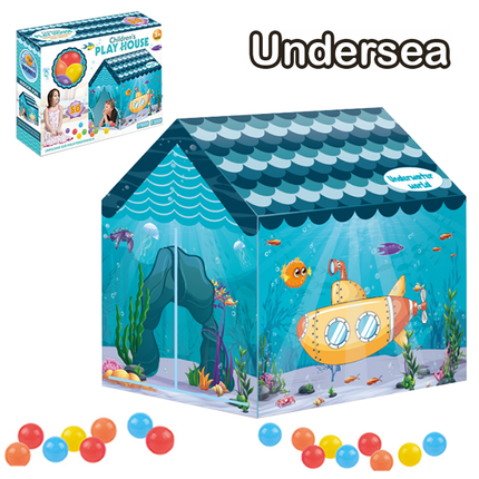 Tent Playhouse, Camping Toys for Indoor/Outdoor Play