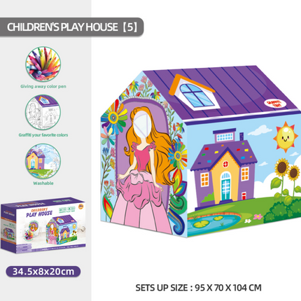 Painting Graffiti Tent