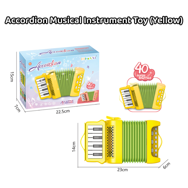 ACCORDION MUSICAL INSTRUMENT TOY early education developmental music toy