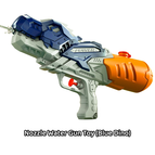 Nozzle Water Gun Toy (Blue Dino)