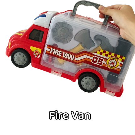 Push and Play Car with Light & Sound Effect