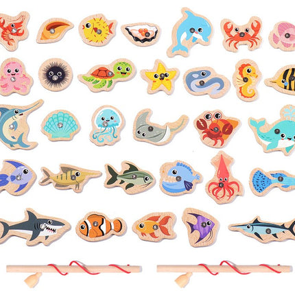 MAGNETIC FISHING GAME Ocean Adventure Toy Set (31 Pcs)