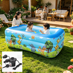 Inflatable swimming pool + Pump