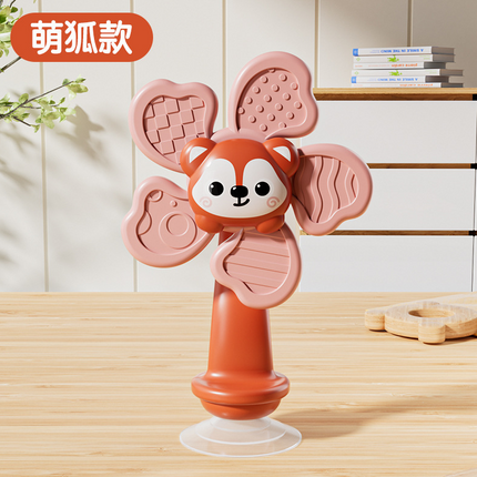 Spinning Flower Animal Character Toys