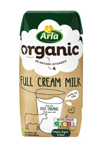 SFT Arla Organic UHT Full Cream Milk -200ml