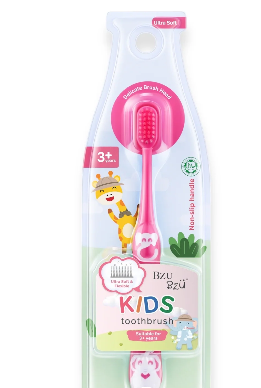 BZU BZU Ultra Soft Kids Toothbrush (Pink Blue) –